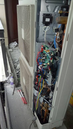 空調拆裝回收,鉆孔,凈水機安裝_杭州裝修工人__金華19樓